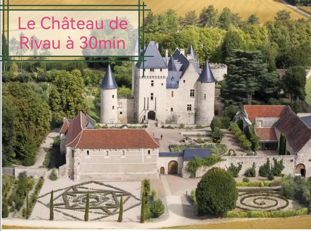 Châtellerault Gite De Charme Dans Un Cadre Calme Et Reposant מראה חיצוני תמונה